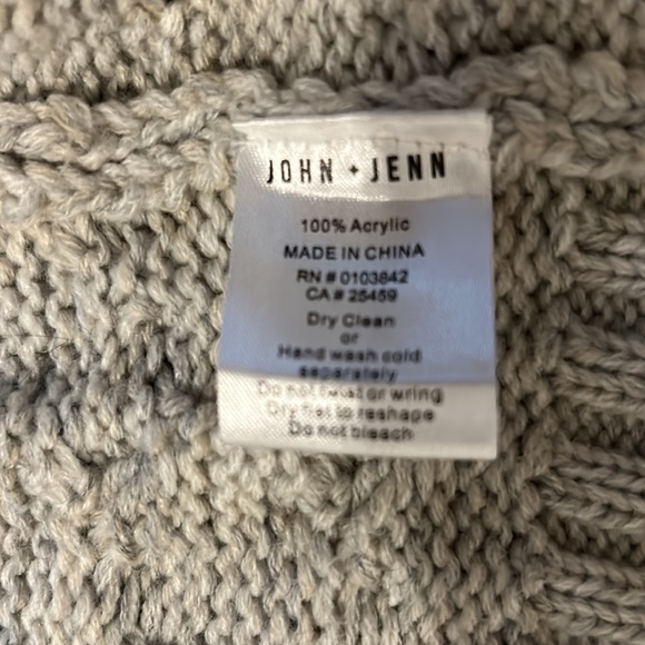 John+Jenn x Indigo Open Cable Knit Cardigan - Picture 7 of 7